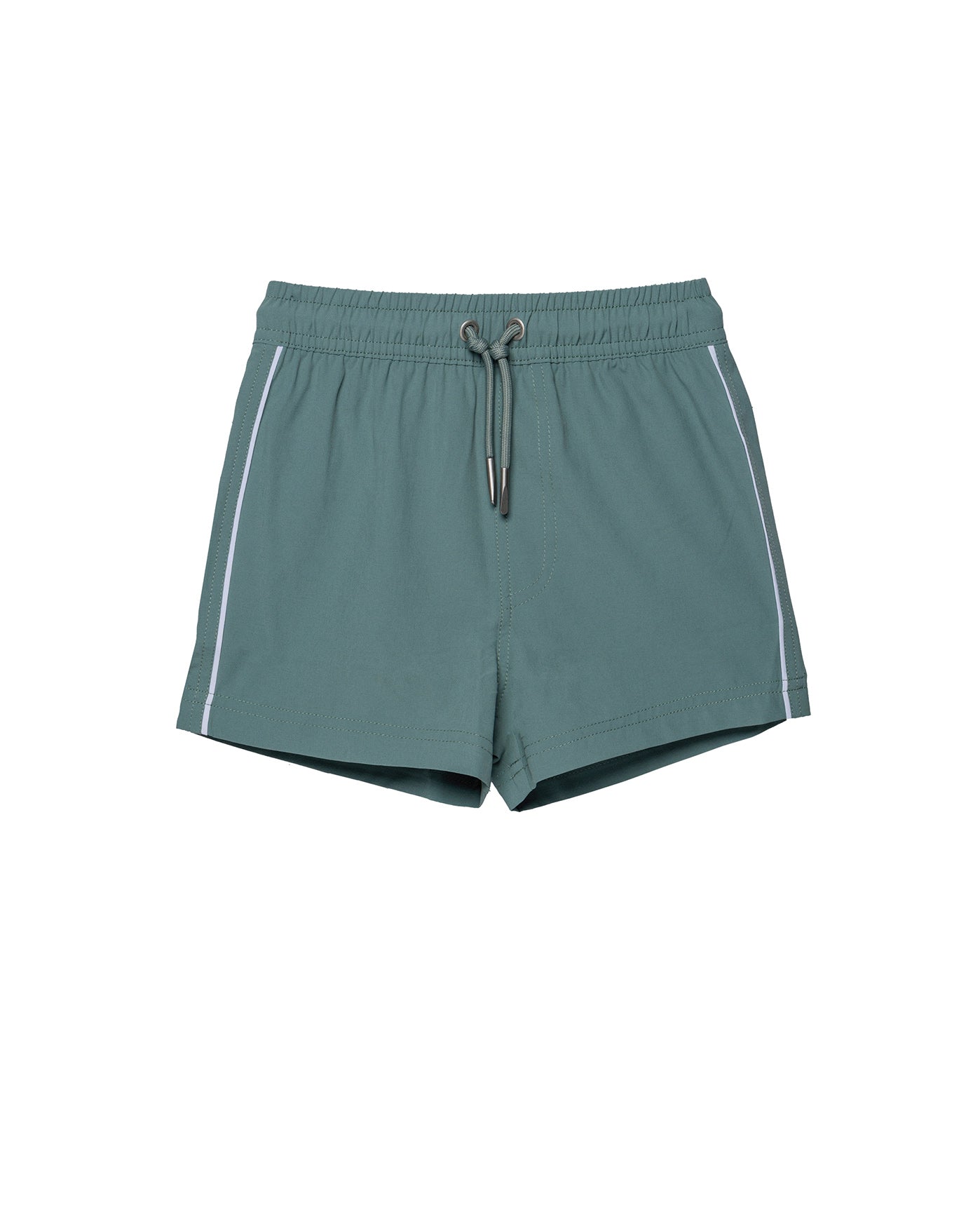 Beach Scout Drawstring Swim Shorts-Grey