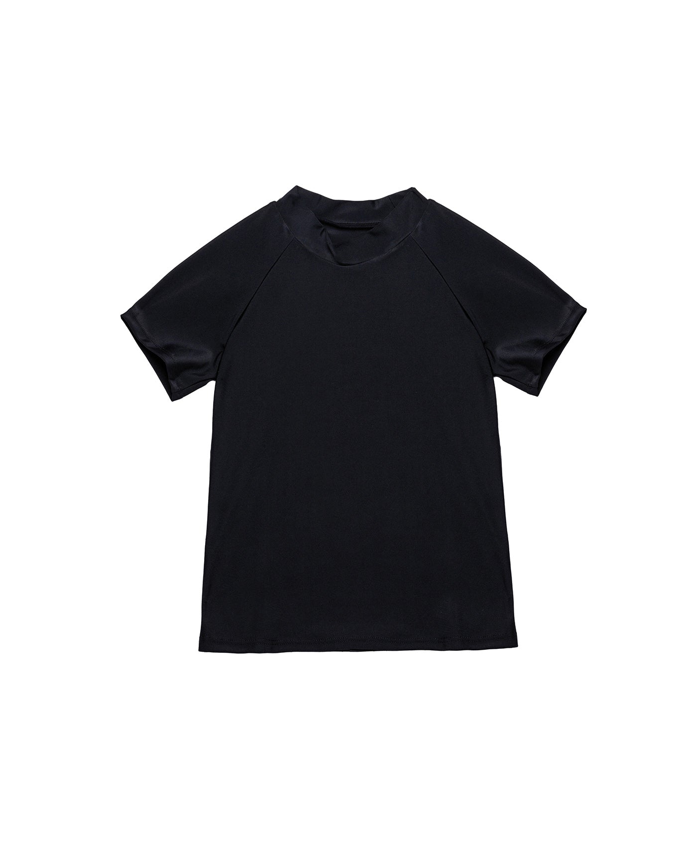 Beach Scout Short Sleeve Swim Shirt-Black