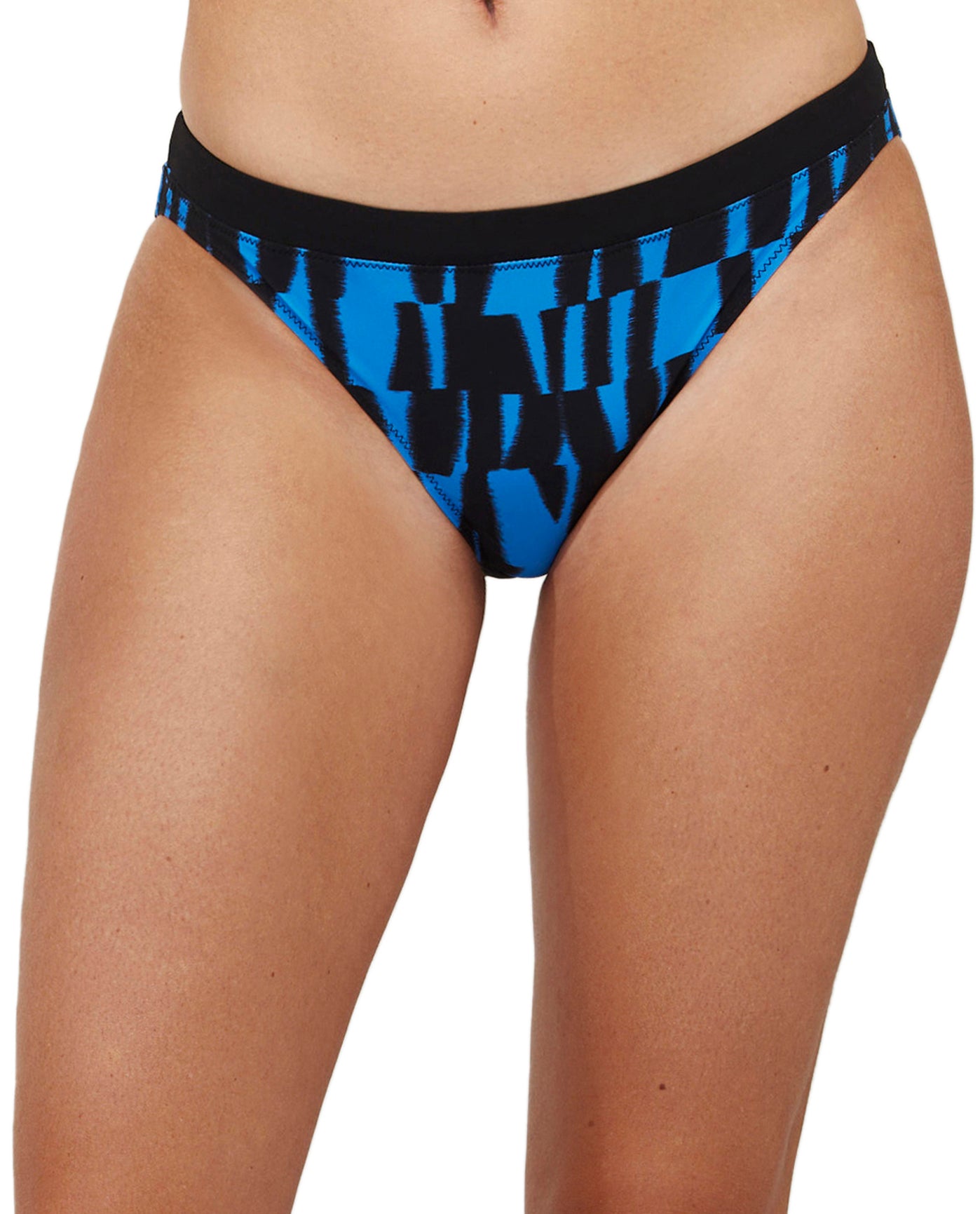 Ocean's Eleven Low Waist Bikini Bottom  | black-blue
