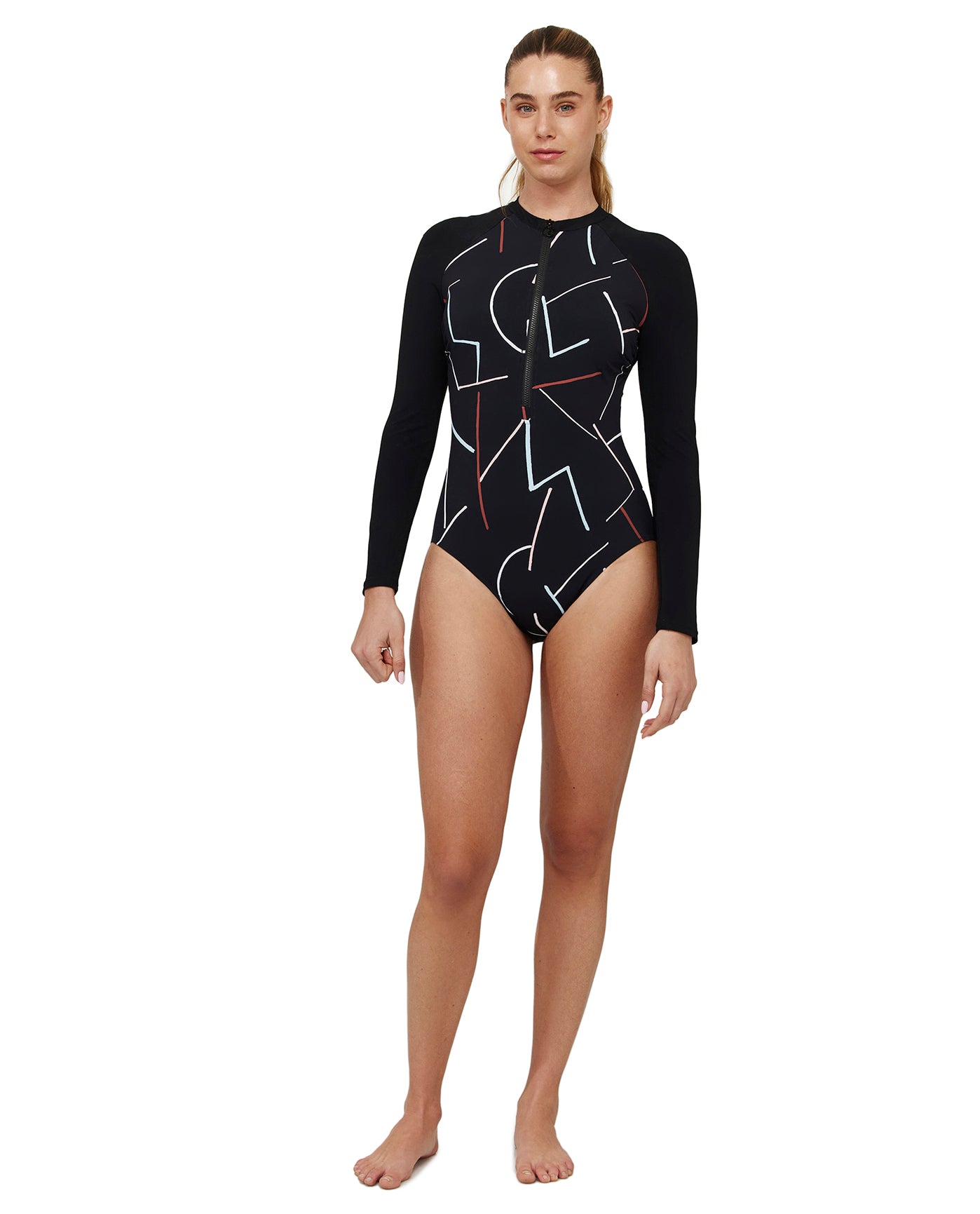 Kai Long Sleeve One Piece | kai-multi

