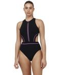 Duke High Neck Cut Out One Piece