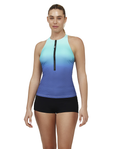 Nixie High Neck Tankini Top